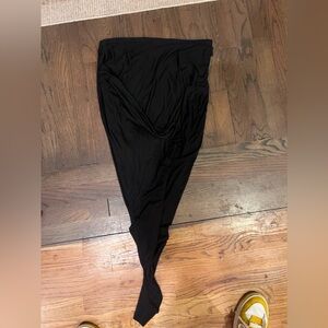 Helmut Lang Elegant Black Skirt